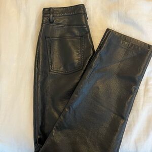 Melina Leather Pant Aritzia